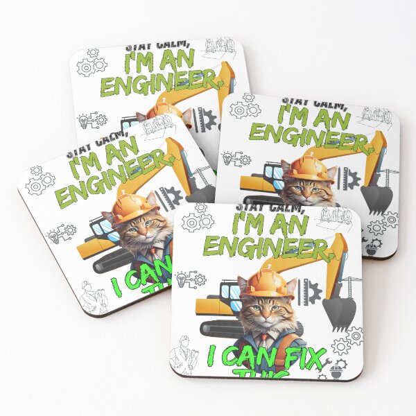 Item preview, the legendary engineer cat  designed and sold by Omarupattern51.