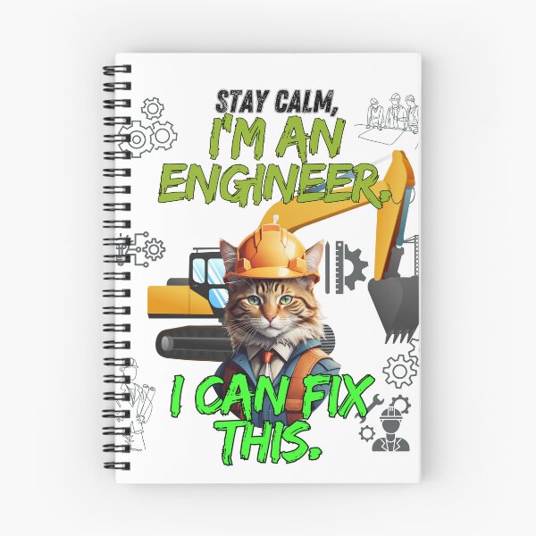 Item preview, the legendary engineer cat  designed and sold by Omarupattern51.