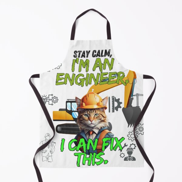 Item preview, the legendary engineer cat  designed and sold by Omarupattern51.