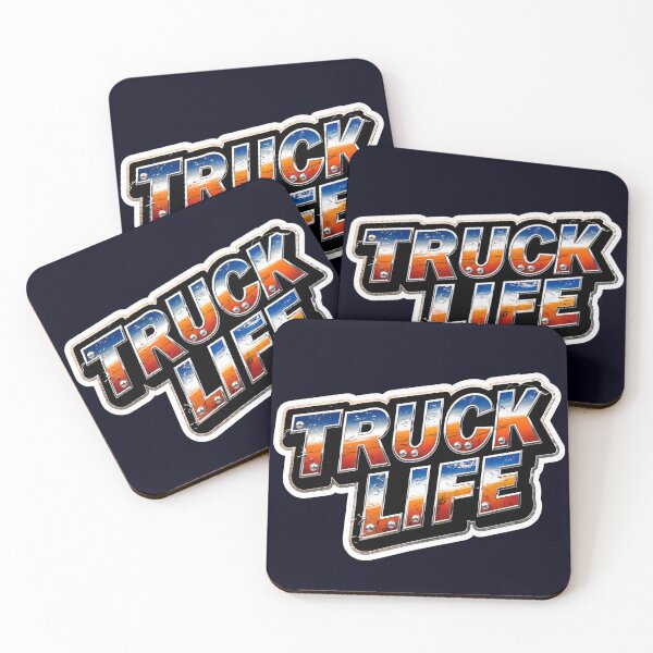 Item preview, Truck Driver Life Trucking Logo designed and sold by TheArtOfPat.