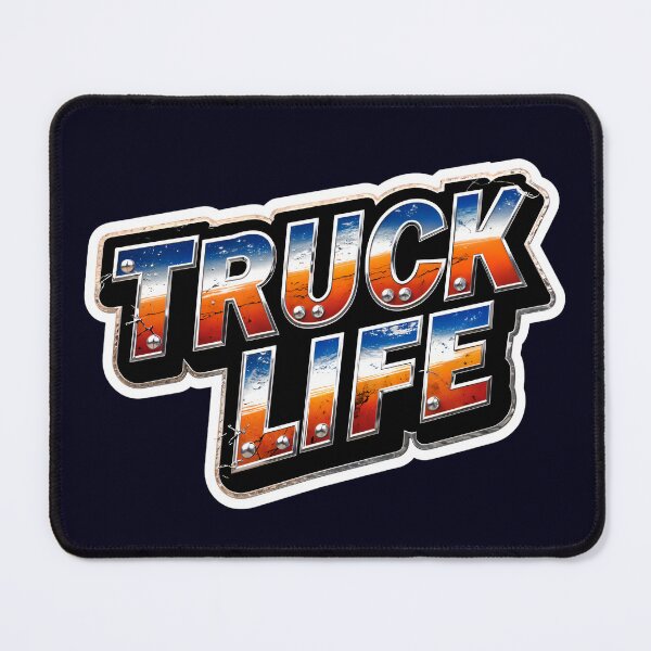 Item preview, Truck Driver Life Trucking Logo designed and sold by TheArtOfPat.