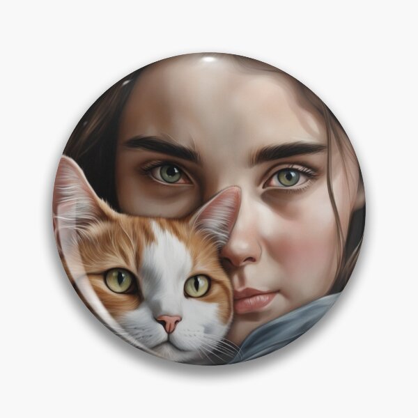 Item preview, Calico Cat & Girl designed and sold by Annabelly321.