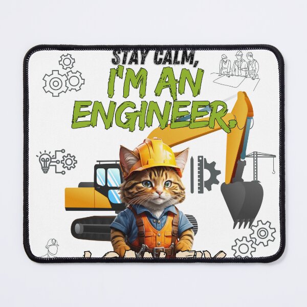 Item preview, the short cat engineer designed and sold by Omarupattern51.
