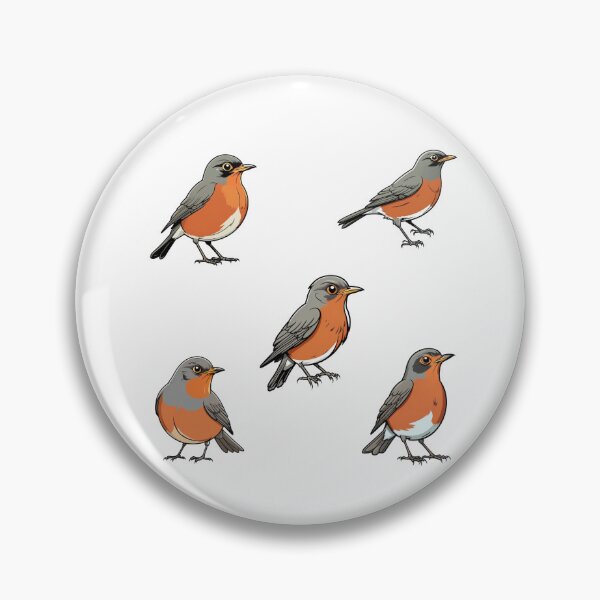 Item preview, American Robins designed and sold by TheAnimalZ00.