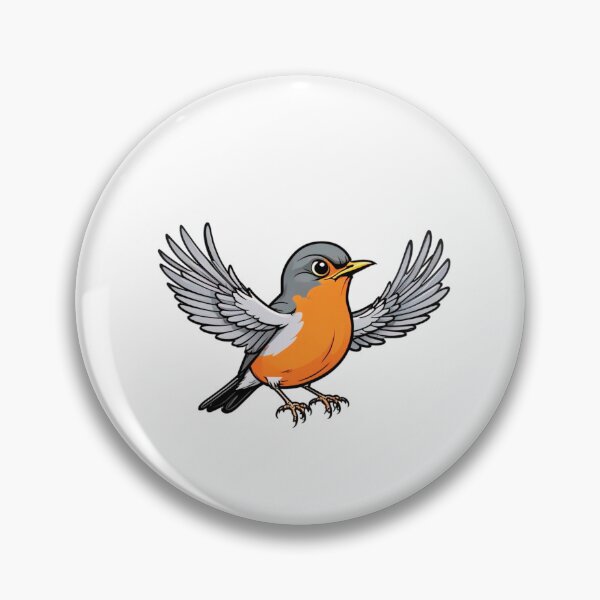 Item preview, American Robin Flying designed and sold by TheAnimalZ00.