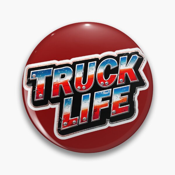 Item preview, Truck Driver Life Trucking Logo designed and sold by TheArtOfPat.