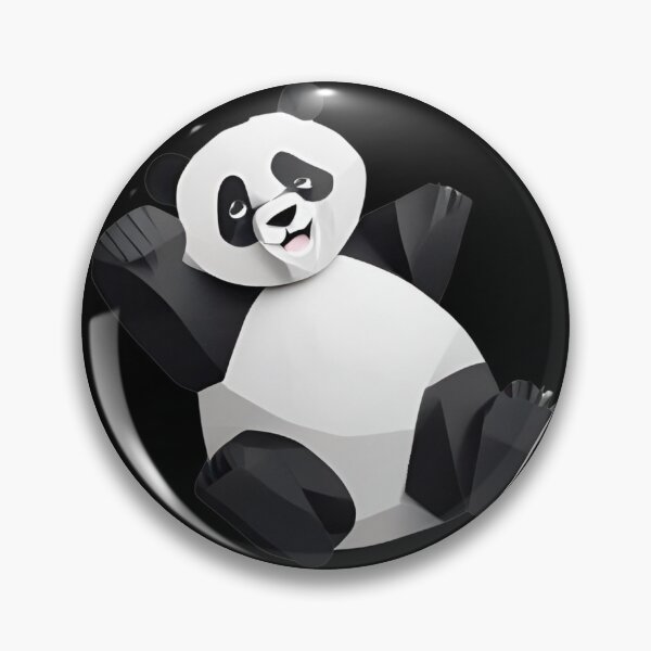 Item preview, Cute Geometric Panda Art designed and sold by pUNKnown.