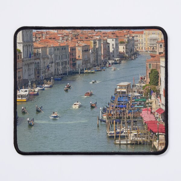 Item preview, Venice - Rooftop view over Rialto of Grand Canal designed and sold by TonyCrehan.