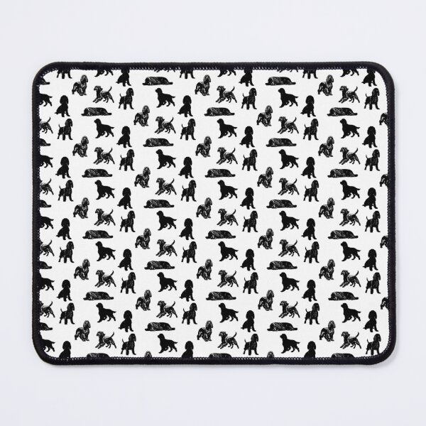 Item preview, American Cocker Spaniel Dog Black Silhouettes designed and sold by TheAnimalZ00.