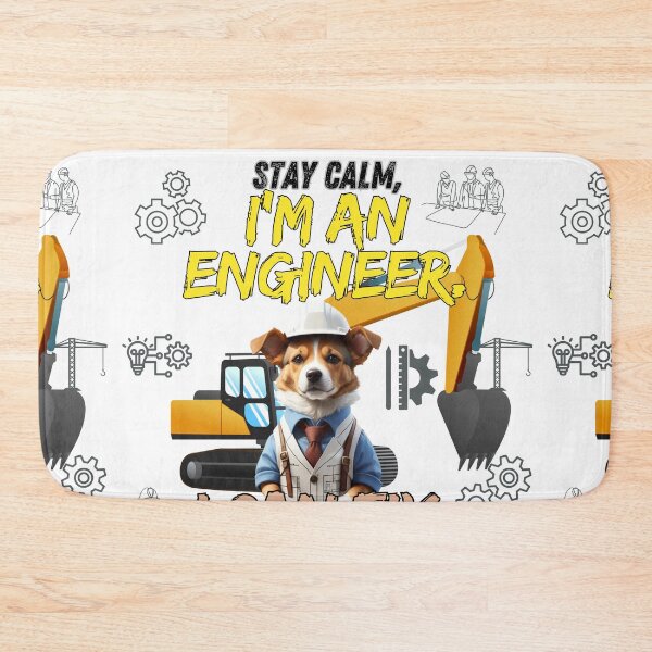 Item preview, engineer dog love paws  designed and sold by Omarupattern51.
