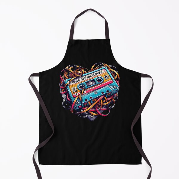 Item preview, 80s Mixed Tape Heartbreak Cassette designed and sold by sparsonboutique.