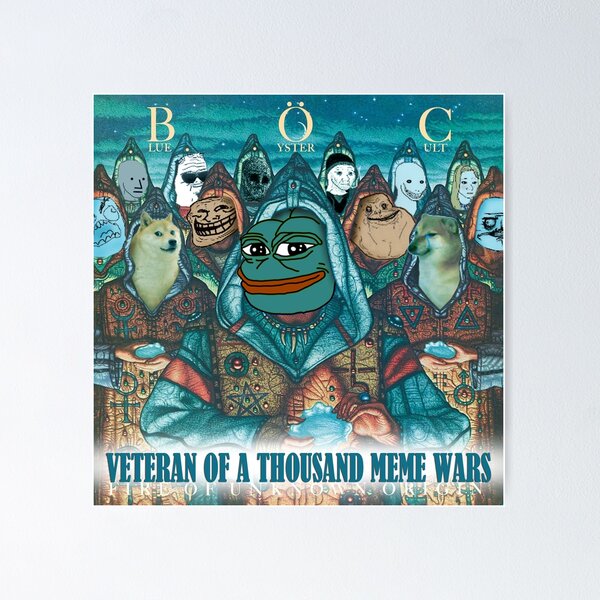 Item preview, Veteran of a Thousand MEME Wars designed and sold by MaritoDGtienda.