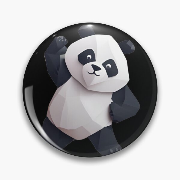 Item preview, Cute Geometric Panda Art designed and sold by pUNKnown.
