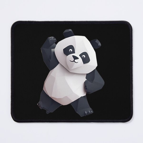 Item preview, Cute Geometric Panda Art designed and sold by pUNKnown.