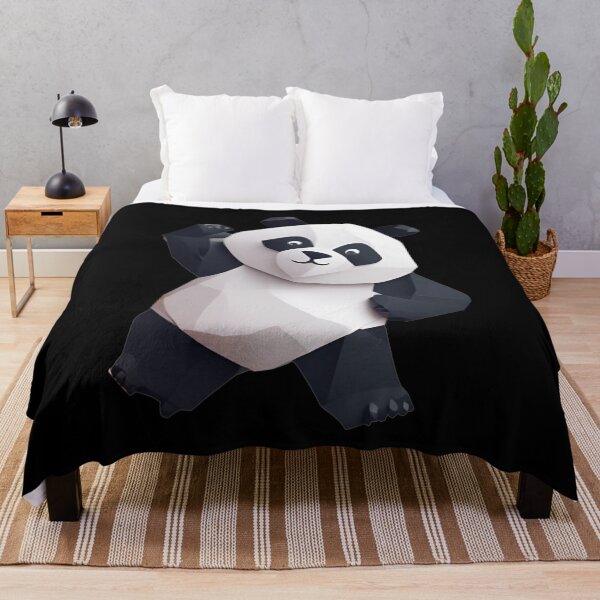 Item preview, Cute Geometric Panda Art designed and sold by pUNKnown.