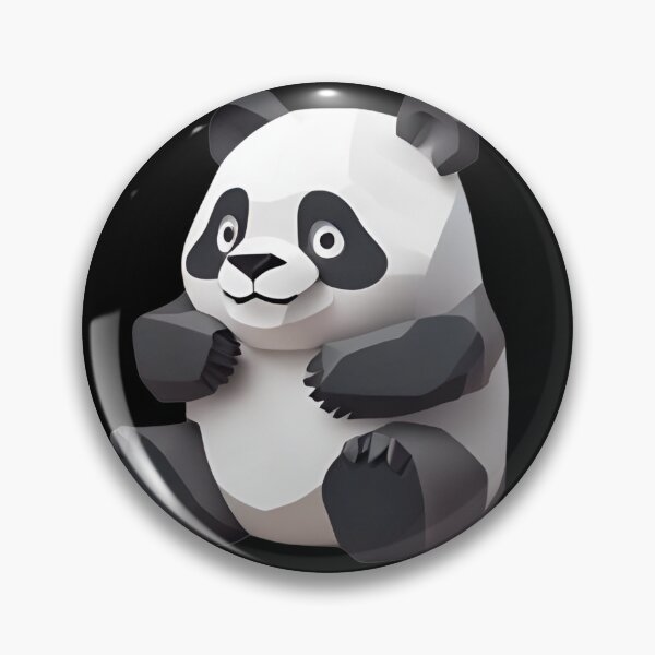 Item preview, Cute Geometric Panda Art designed and sold by pUNKnown.