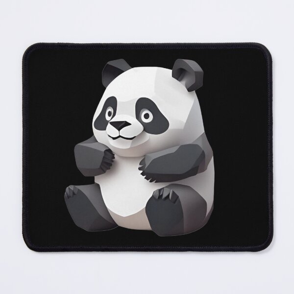 Item preview, Cute Geometric Panda Art designed and sold by pUNKnown.