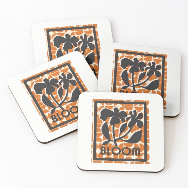 Item preview, Retro Geometric Pattern Groovy y2k 80s Trendy Flower T-shirt Sticker designed and sold by ThinkNature!.