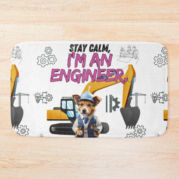Item preview, The little engineer dog  designed and sold by Omarupattern51.