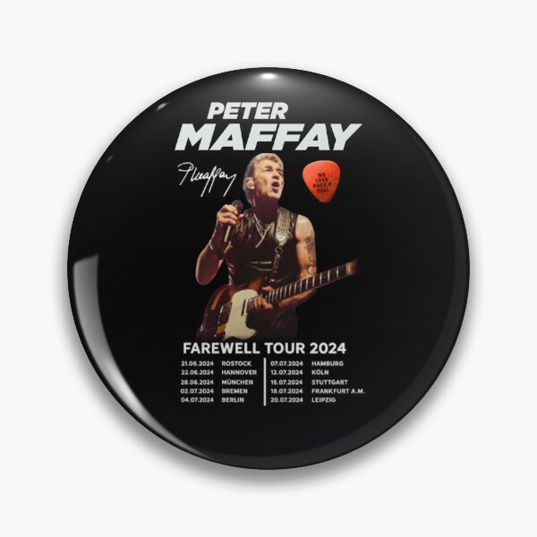 Item preview, Peter Maffay - Peter Maffay tour 2024 designed and sold by ArtfulWolves.