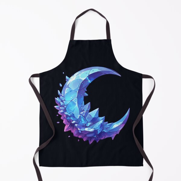 Item preview, Crystal Crescent Moon | Frost Moon designed and sold by The-Stellerium.