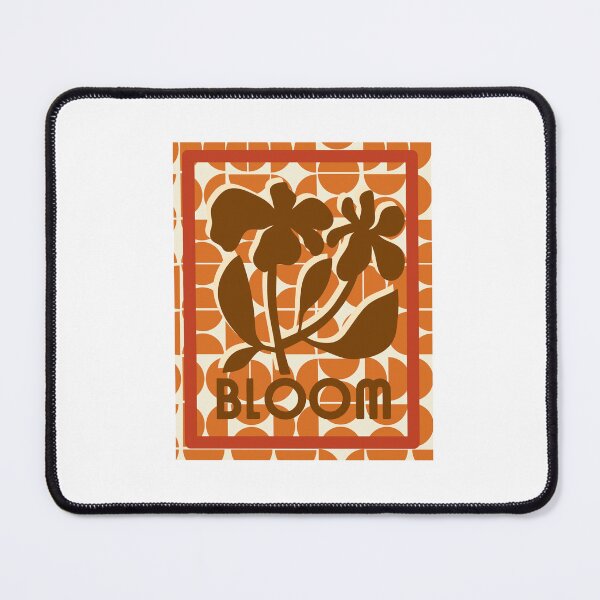 Item preview, Retro Geometric Pattern Groovy y2k 80s Trendy Flower T-shirt Sticker designed and sold by ThinkNature!.