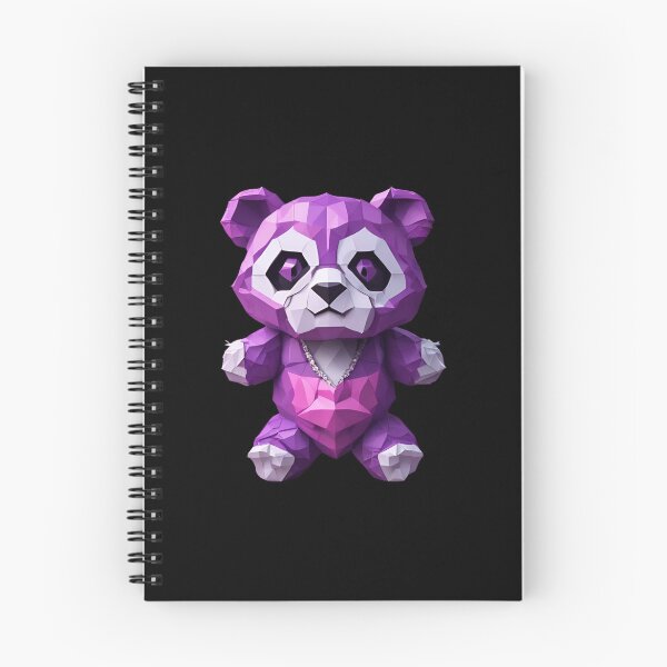 Item preview, Purple Geometric Panda With Bling designed and sold by pUNKnown.