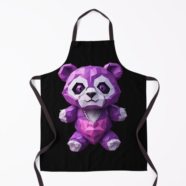 Item preview, Purple Geometric Panda With Bling designed and sold by pUNKnown.