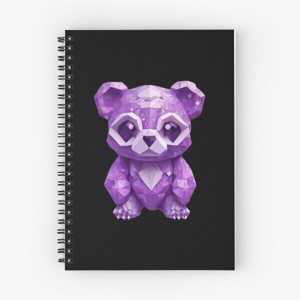 Item preview, Cute Purple Geometric Panda designed and sold by pUNKnown.