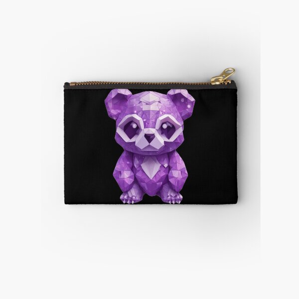 Item preview, Cute Purple Geometric Panda designed and sold by pUNKnown.