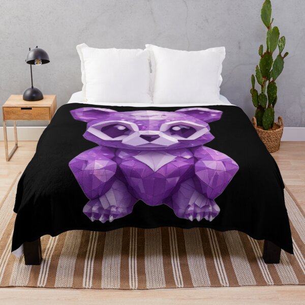 Item preview, Cute Purple Geometric Panda designed and sold by pUNKnown.