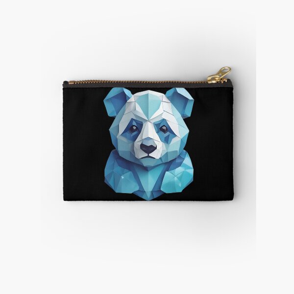 Item preview, Cute Blue Geometric Panda designed and sold by pUNKnown.