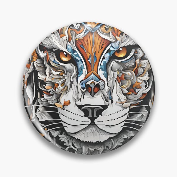 Item preview, Majestic Floral Tiger designed and sold by Abdulra7man369.