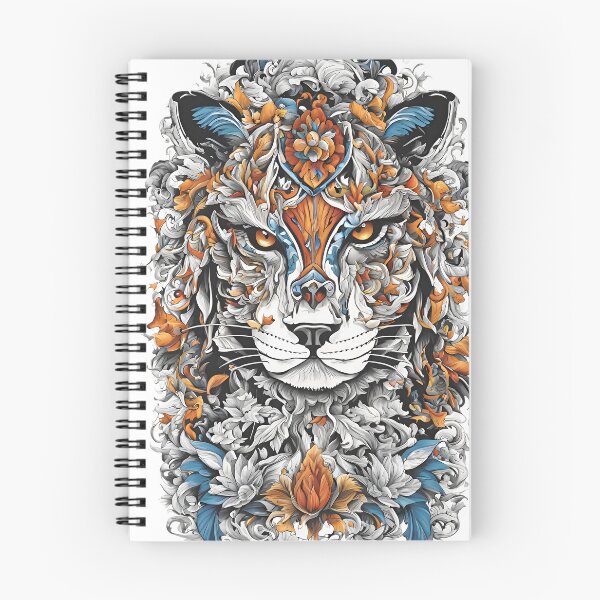 Item preview, Majestic Floral Tiger designed and sold by Abdulra7man369.