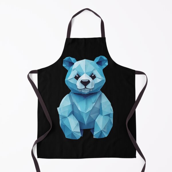 Item preview, Cute Blue Geometric Bear designed and sold by pUNKnown.
