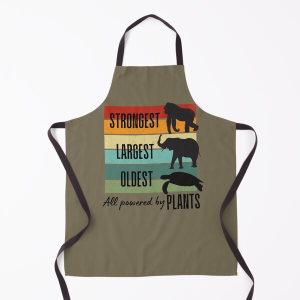 Item preview, Strongest Largest Oldest , Powered By Plants , Fun Vegan Vegetarian designed and sold by DevlynnDesigns.