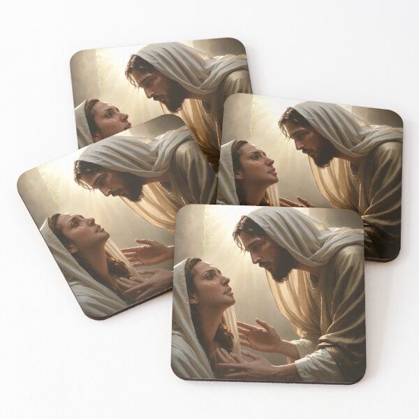 Item preview, Mary weeps for Lazarus designed and sold by Leslie Pardew.