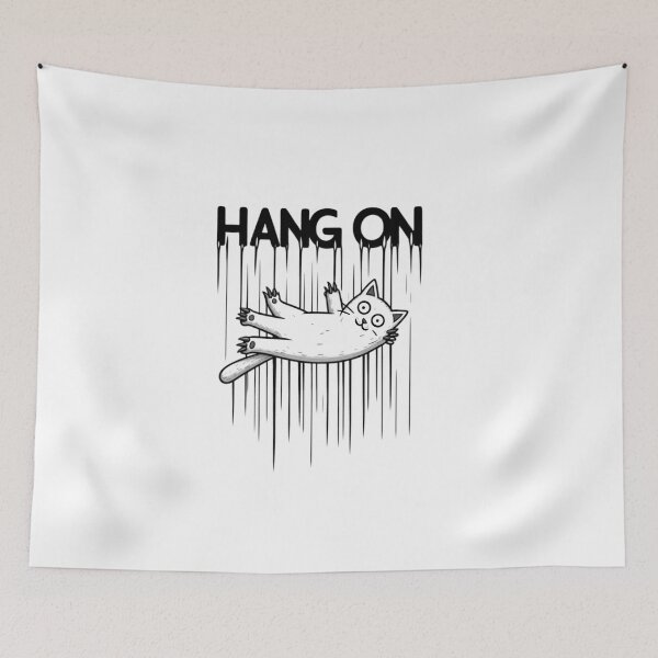 Item preview, Hang On Cat designed and sold by Andy-Many-Ideas.