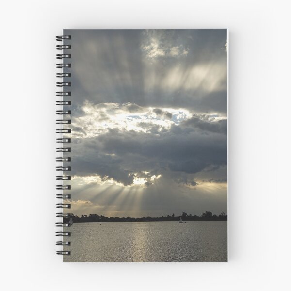 Item preview, Shafts of sunlight at Lake Wendouree, Ballarat designed and sold by charlienelson.