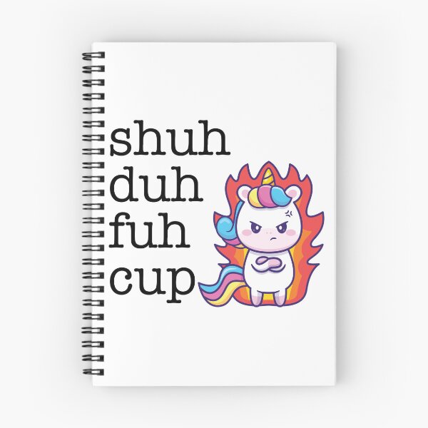 Item preview, Shuh Duh Fuh Cup - Sassy Unicorn Edition designed and sold by Dermonte West.