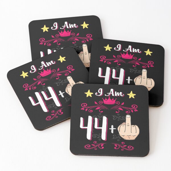 Item preview, I Am 44 Plus 1 Middle Finger designed and sold by skeastore.