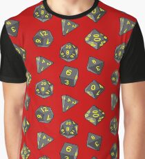 Red Gaming Dice Graphic T-Shirt