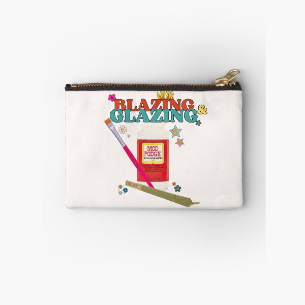 Item preview, blazing and glazing clay craft weed joke designed and sold by miss madison creates.
