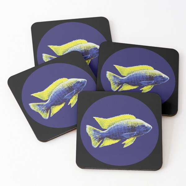 Item preview, Blue/Yellow Cichlid designed and sold by Corner-Distro.