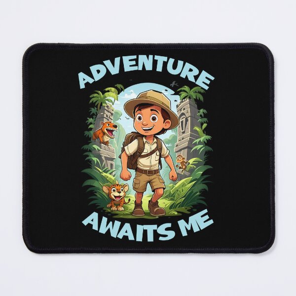 Item preview, Jungle Adventure Awaits Me Kid Explorer designed and sold by Taans-Creation.