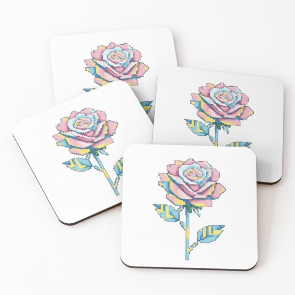 Item preview, 8-Bit Pink Rose designed and sold by Planthem.