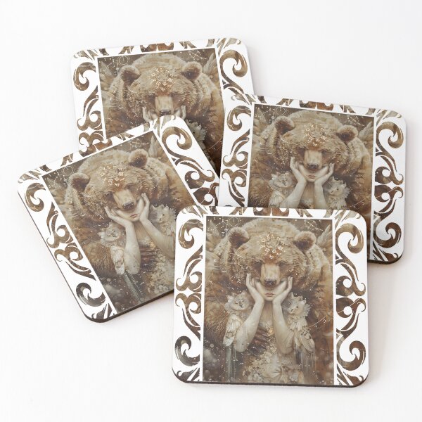 Item preview, Animal Spirit Guide, Child with a Bear Spirit, Original Art, T-Shirt designed and sold by Art.Fusion.Studio.