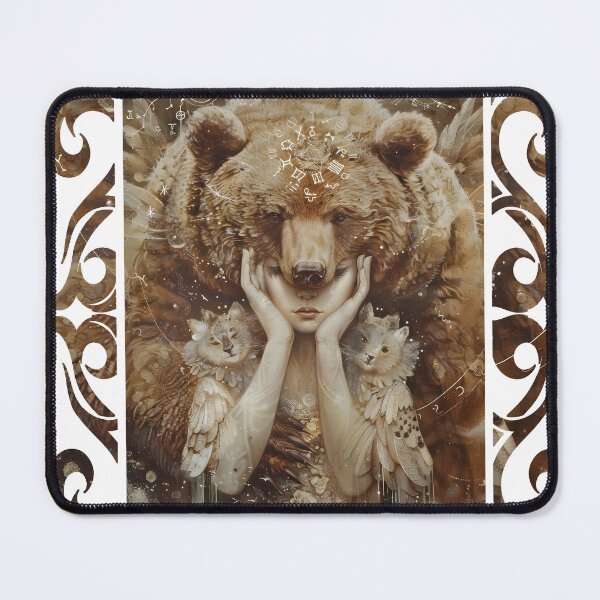 Item preview, Animal Spirit Guide, Child with a Bear Spirit, Original Art, T-Shirt designed and sold by Art.Fusion.Studio.