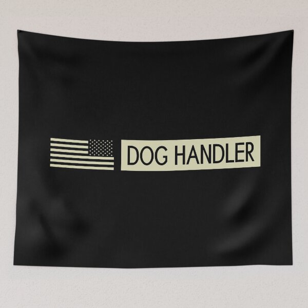 Item preview, Dog Handler (Black Flag) designed and sold by Jared Davies.