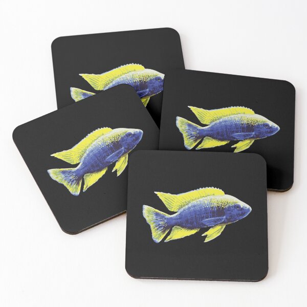 Item preview, Blue/Yellow Cichlid designed and sold by Corner-Distro.